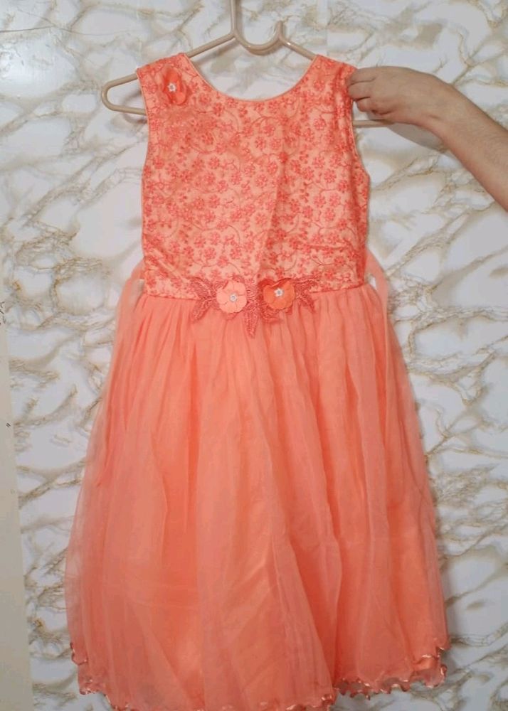 Partywear Dress For Girls.