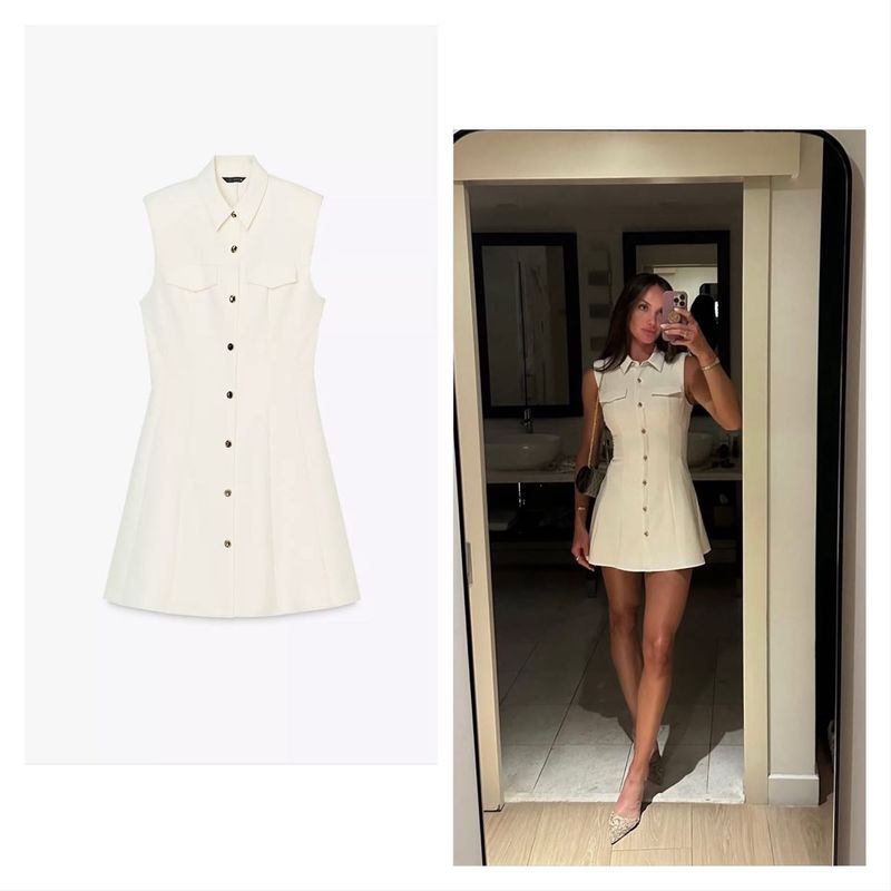 White Shirt Dress