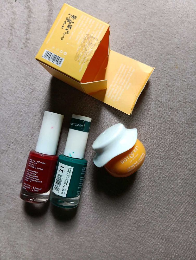 Nail Polish Bundle With Dot &amp; Key Skincare
