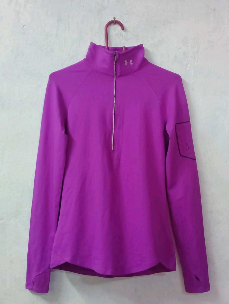 Purple Under Armour Top