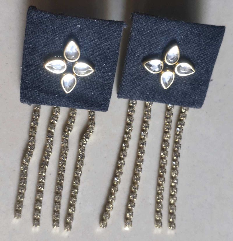 Stylish Kundan Design Earings