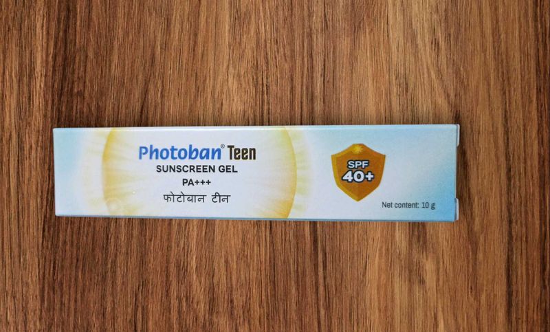 Photoban Teen Sunscreen Gel SPF 40+