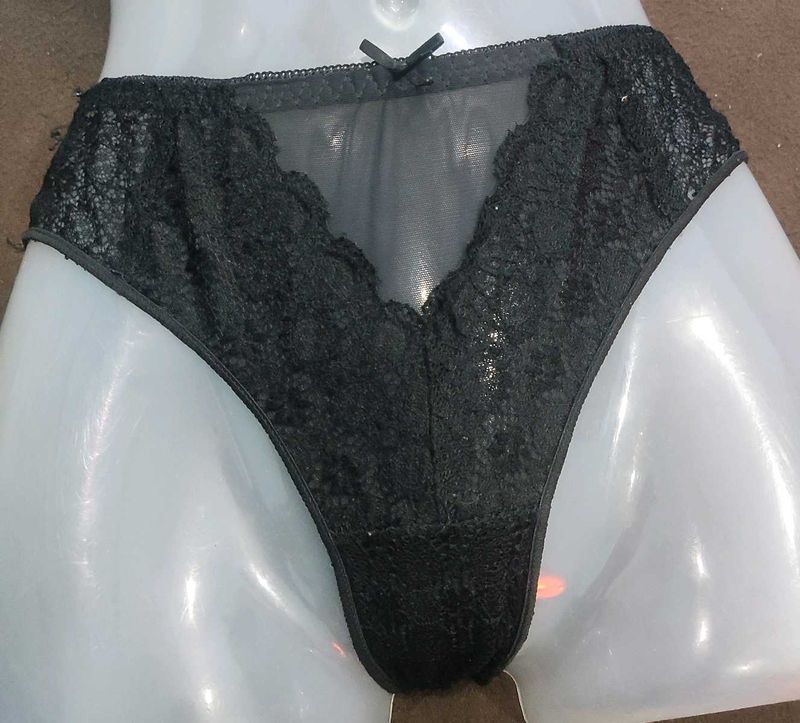 Lace Detail Panties 🖤