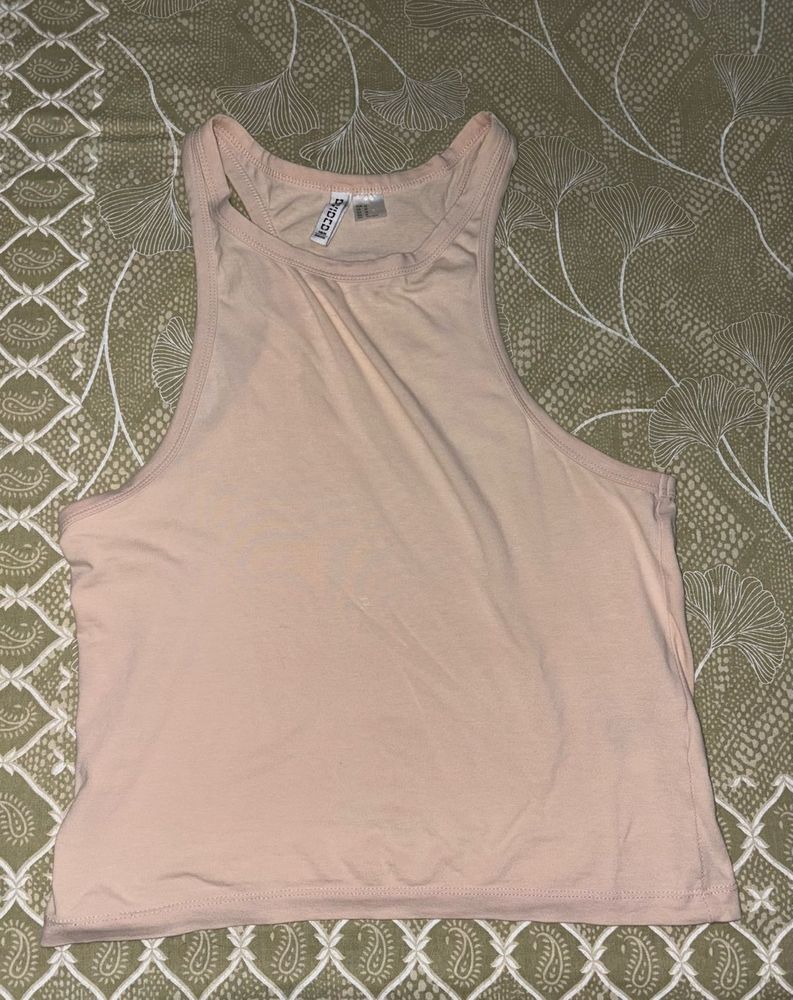 Pink/peach H&amp;M tank top