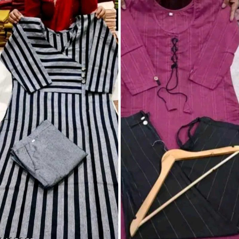 Combo Of 2 Kurta Pant Set