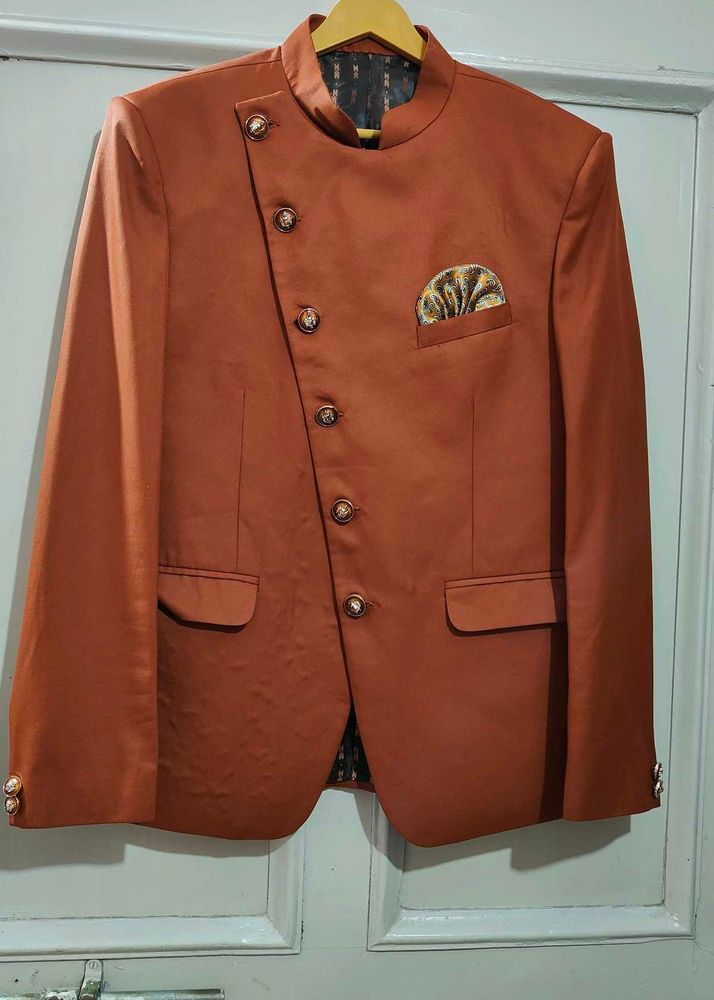 Brown Jodhpuri With Pant