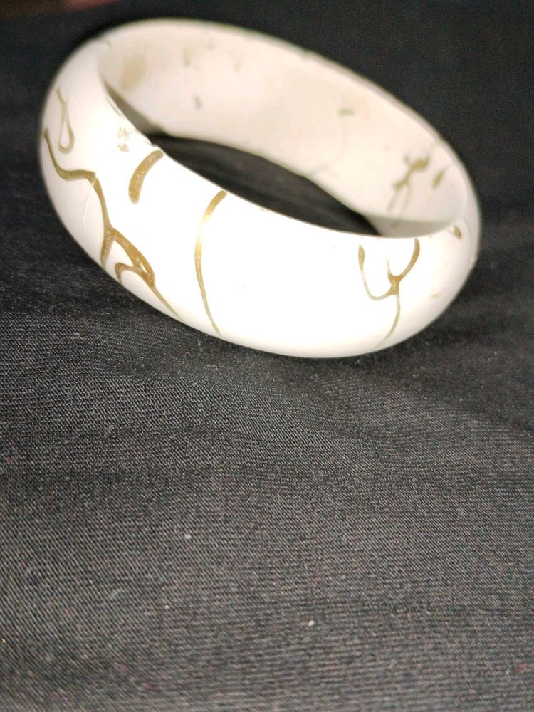This Is a White Bangle Which I Have Not Used Much