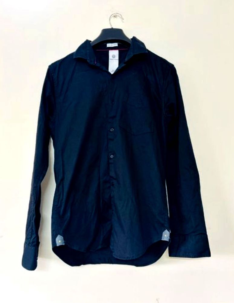 Black Long Sleeve Button Down
