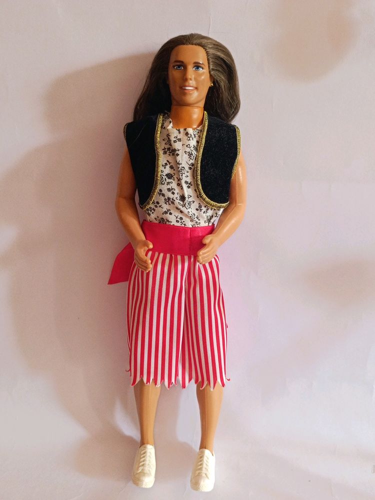 Vintage Long Hair Ken Doll 90s