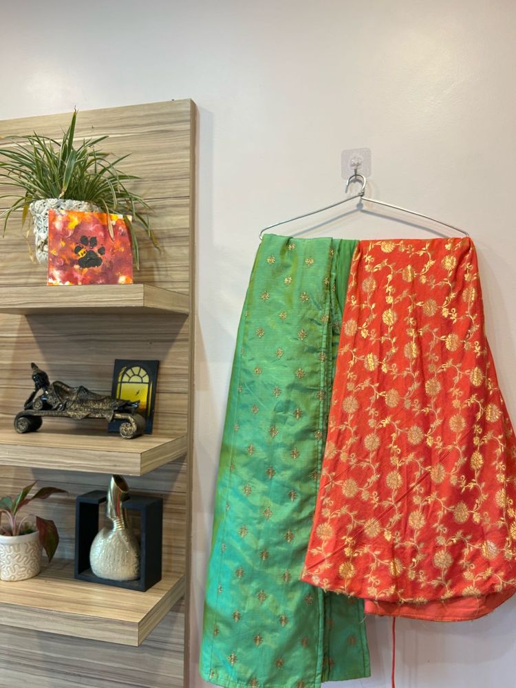 3 Set Party Wear Kurta Skirt