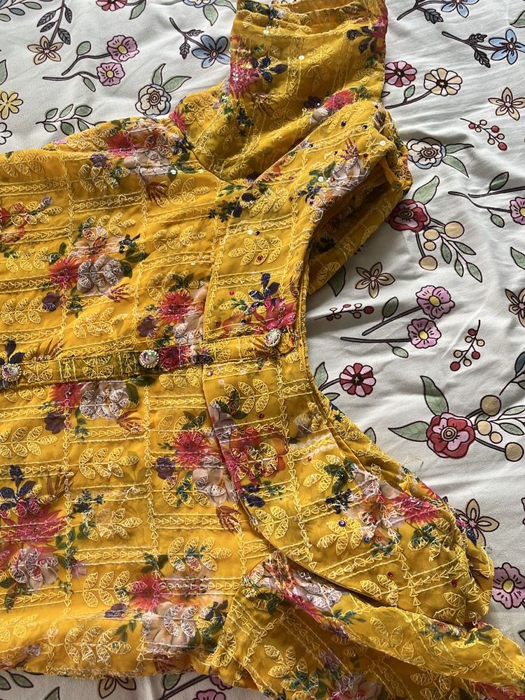 Yellow Designer Kurta