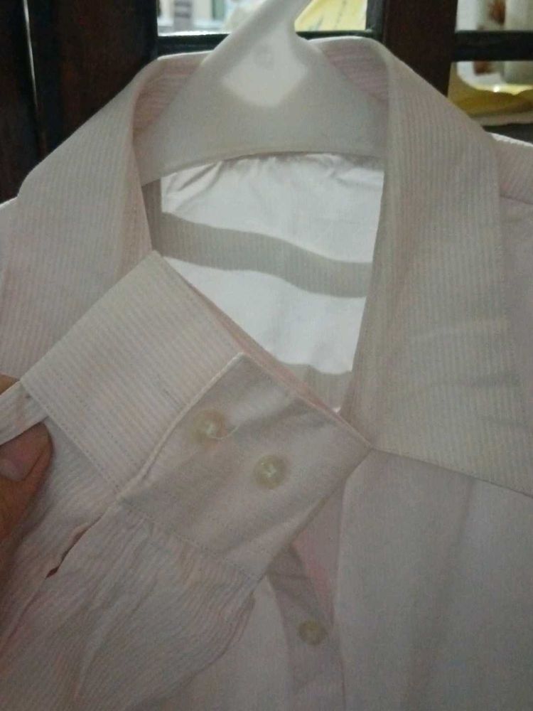 Light Pink Full Sleeved Shirt