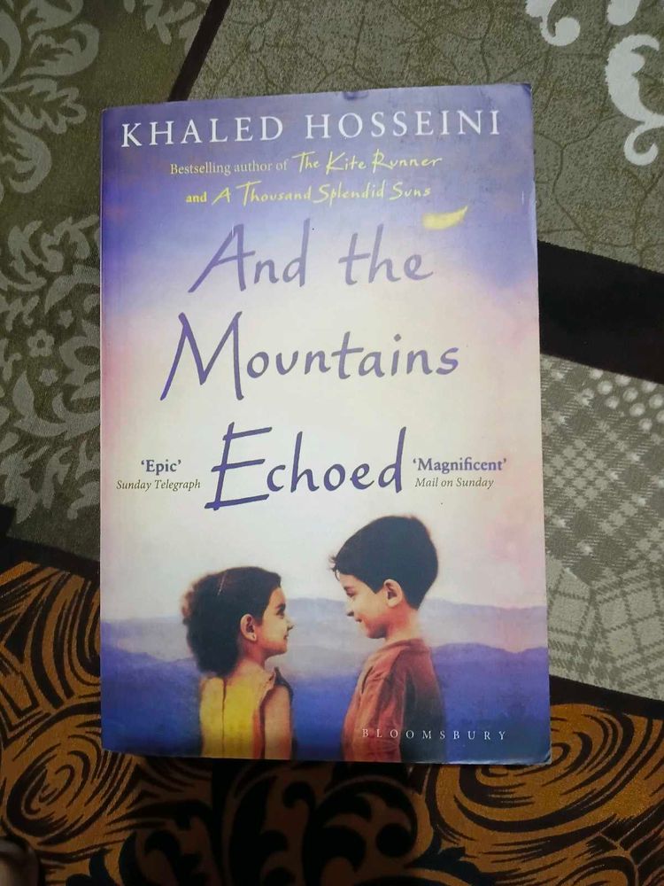 And The Mountains Echoed By Khaled Hosseini