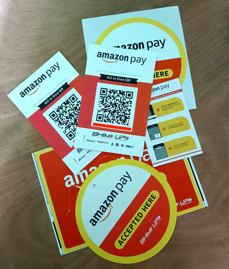 Amazon Upi Barcode Kit 💥New Pack