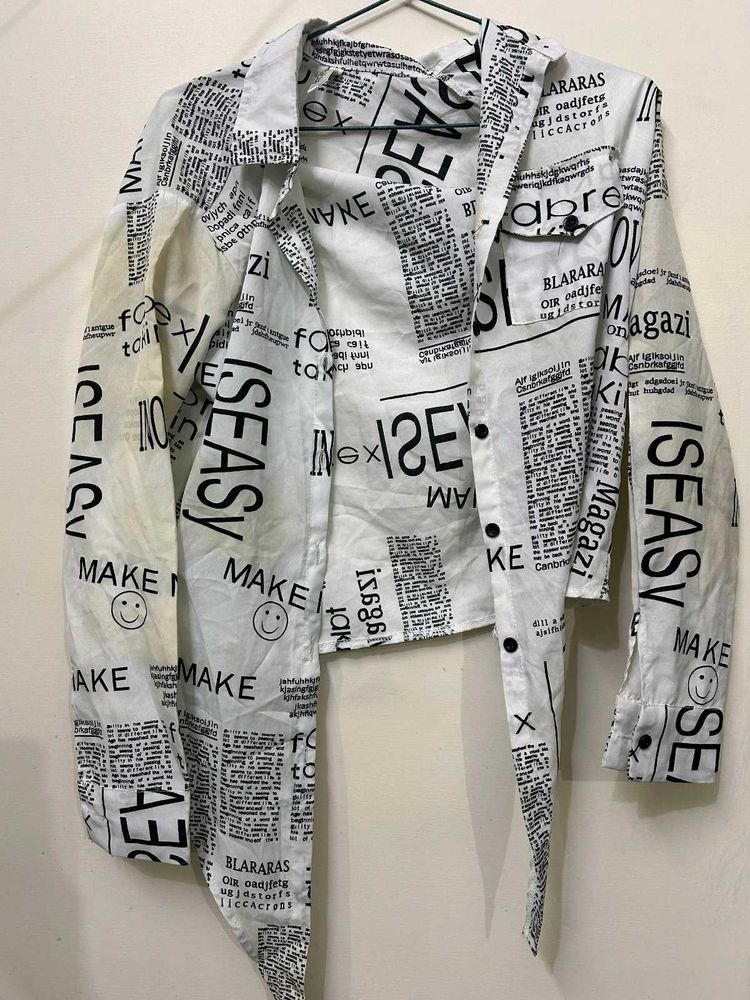 Newspaper Women Top