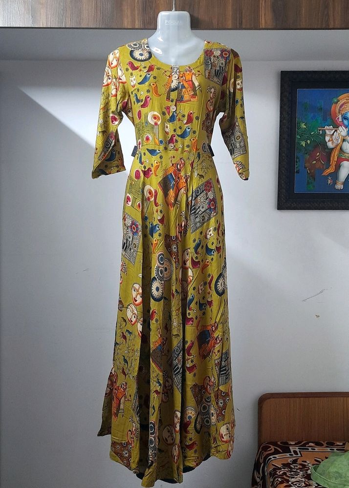 Kalamkari Long Kurta