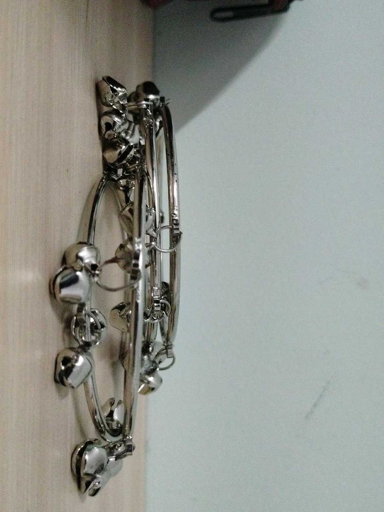 Silver Twinkling Bangles