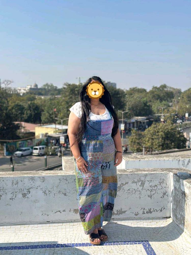 Patchwork Jumpsuit - Unique &amp; Stylish