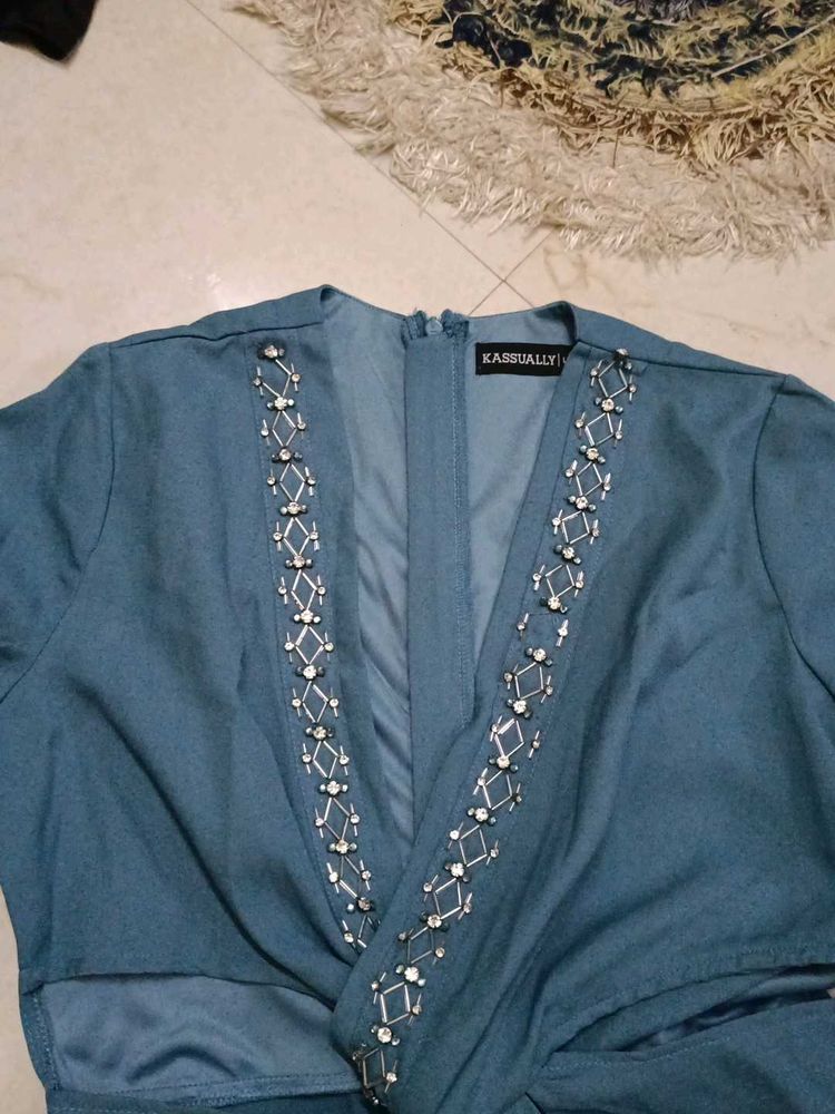 Kassually Blue Dress