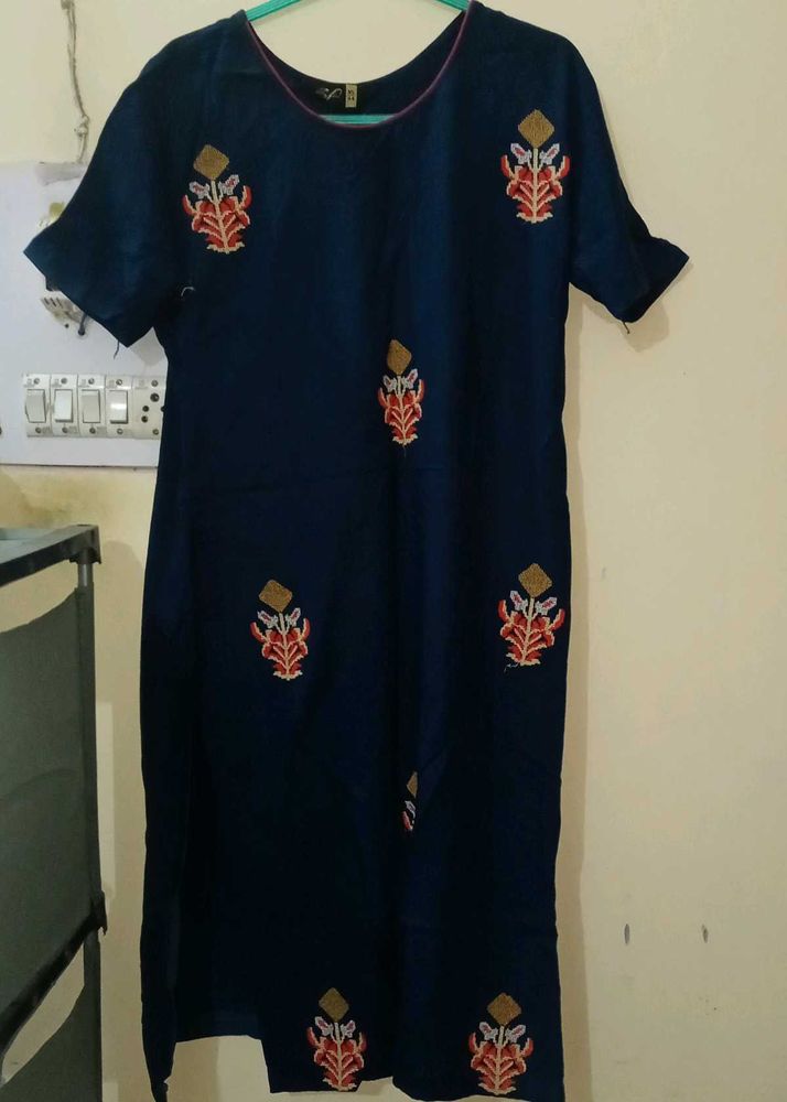 Straight Cotton Kurta Women