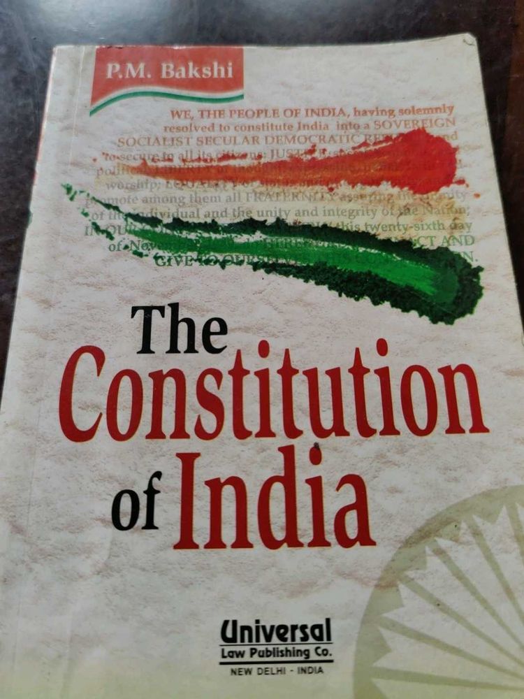 IAS Study: Constitution of India by P.M. Bakshi