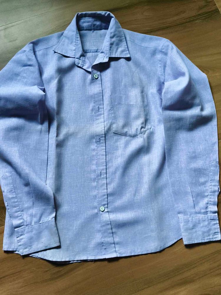 Blue Casual Shirt