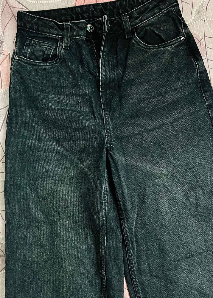 Black Wash Denim Jeans