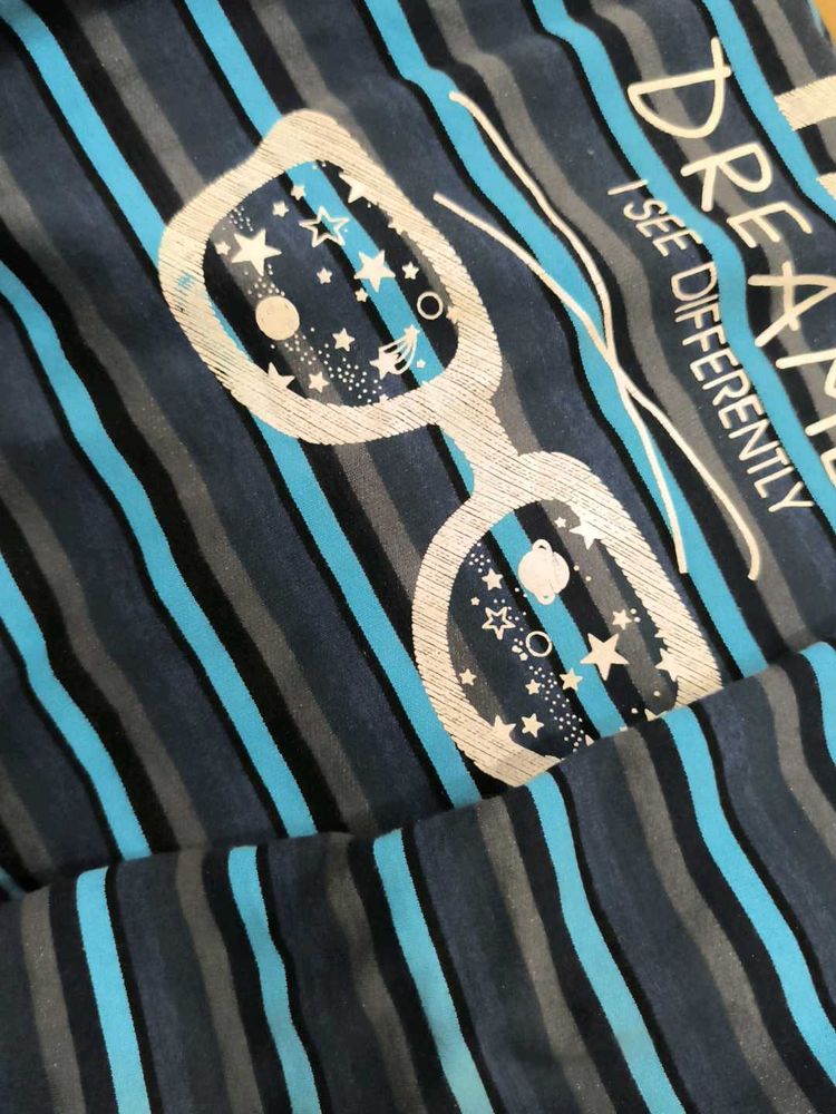 Striped 'Dreamer' T-shirt