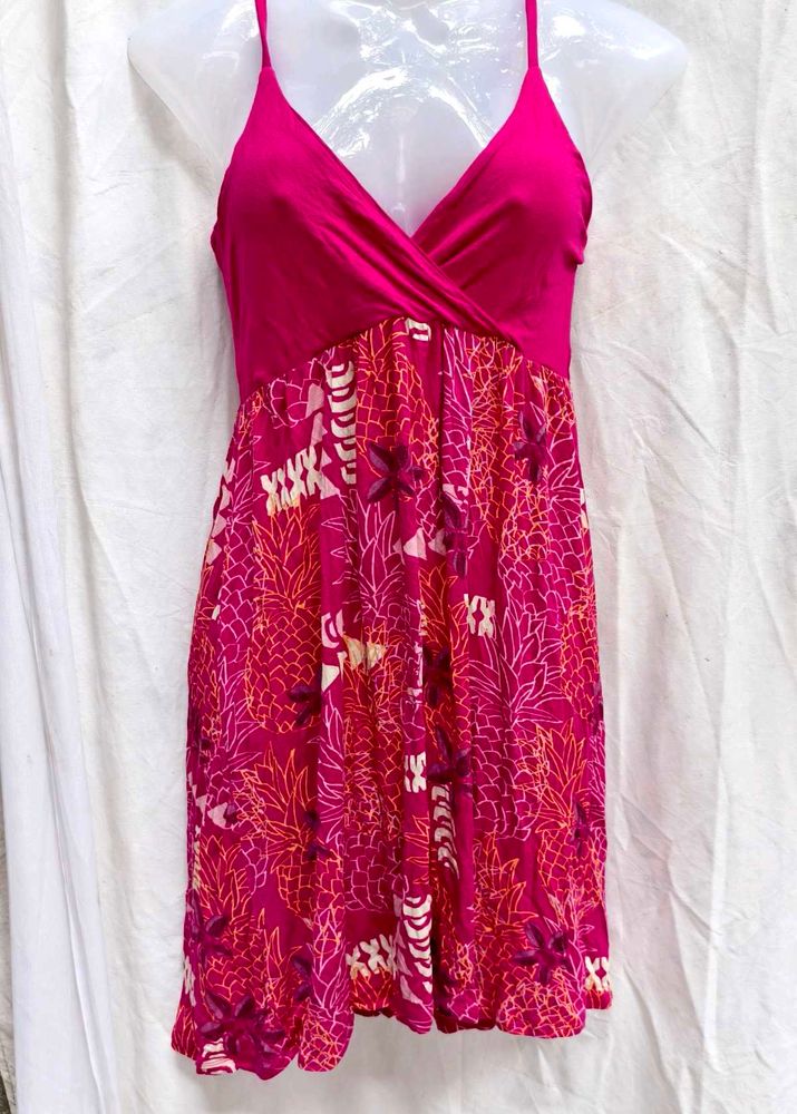 392011. Pink Floral Sundress