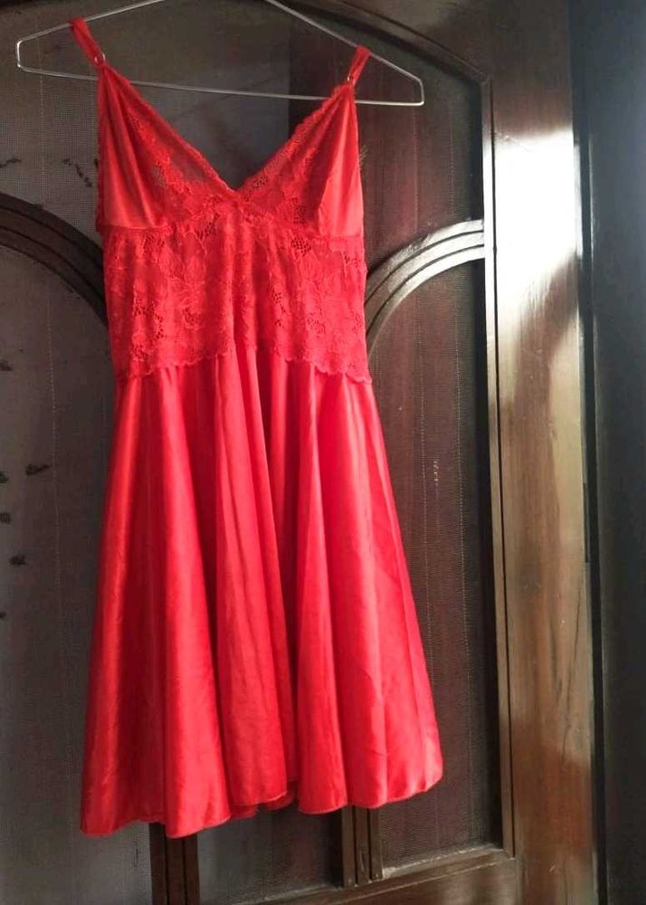 Red Lace Nightie