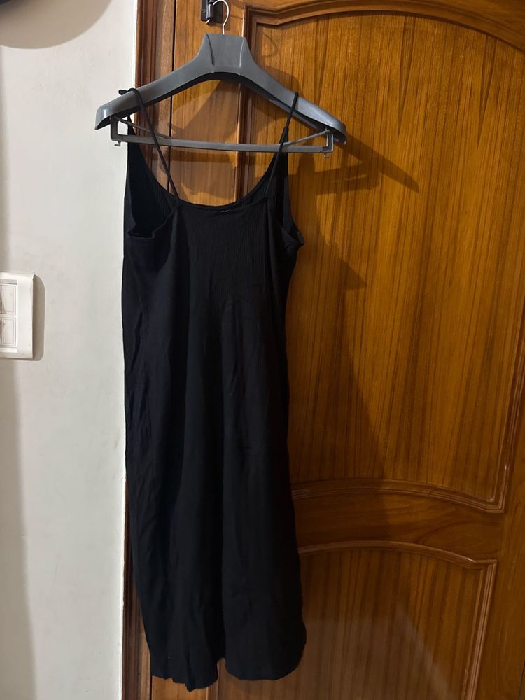 Black Slip Dress