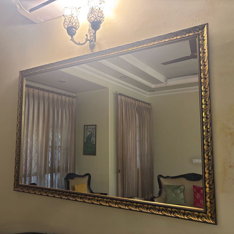 Ornate Framed Wall Mirror