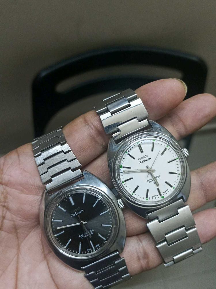 hmt Kohinoor 2 Classic Watch Pair