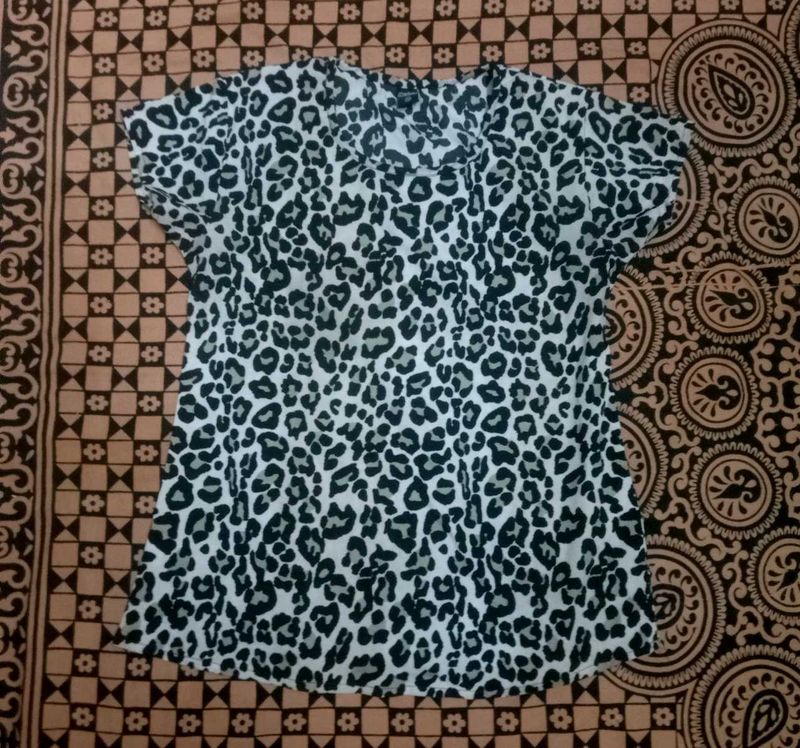Leopard Print Top