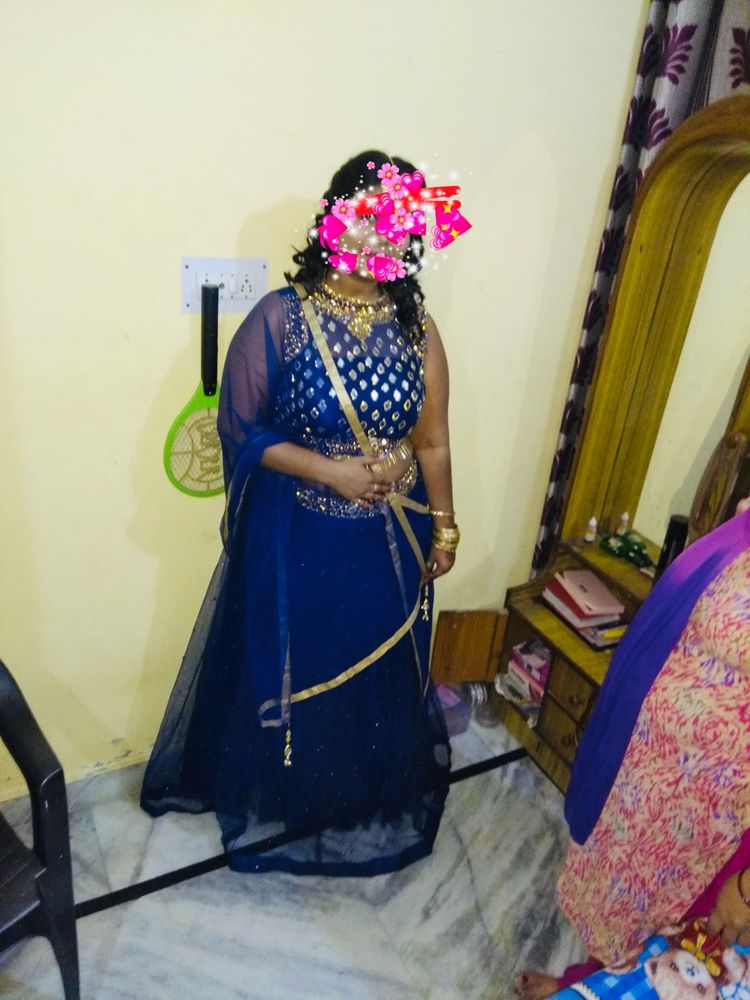 Elegant Blue Ethnic Dress