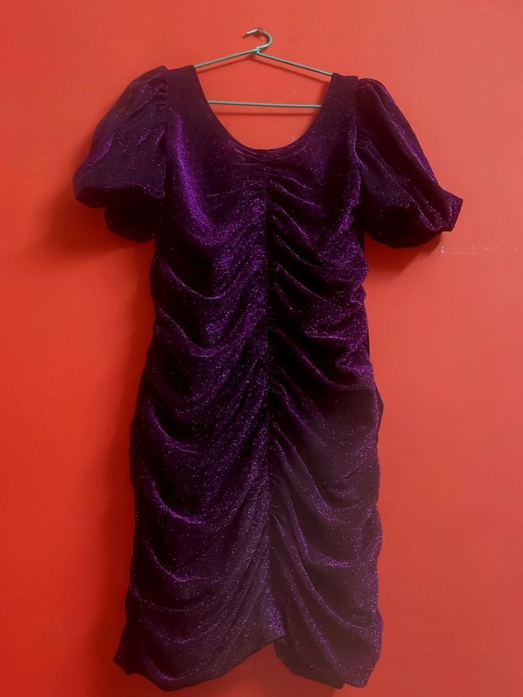 Purple Party Dress
