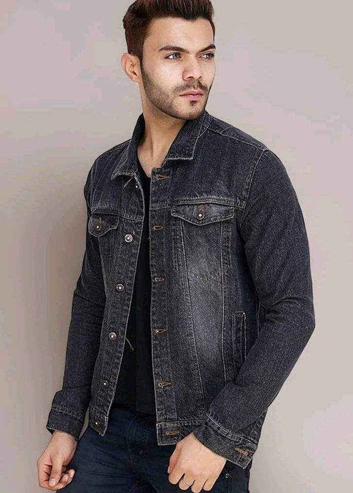 Klizen Stylish Denim Jacket, M Size