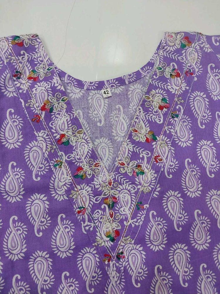 Sale On NEW Embroidered Kurta Set With Dupatta