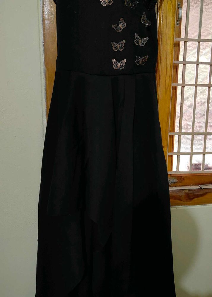 Black Butterfly Dress