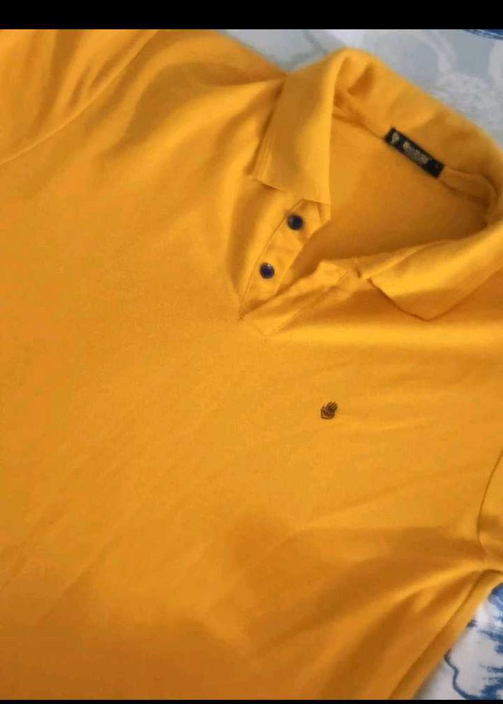 Yellow Polo T-Shirt