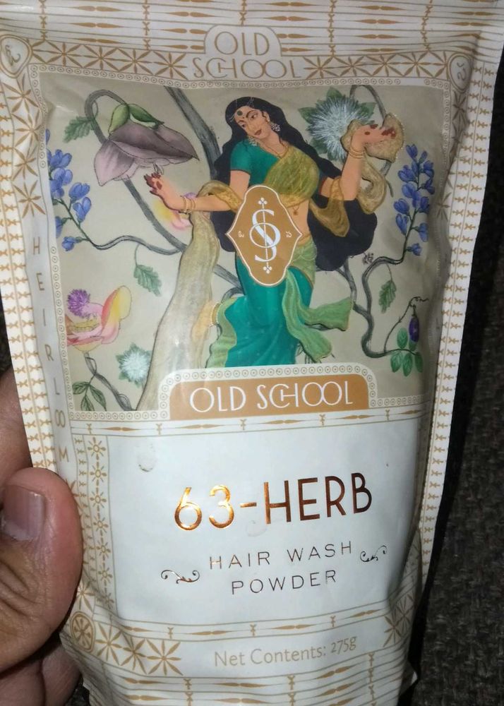 Old School 63-Herb Hair Wash Powder