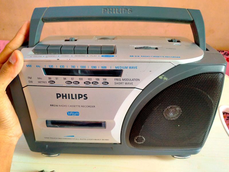 PHILIPS RR216 Radio Cassette Recorder