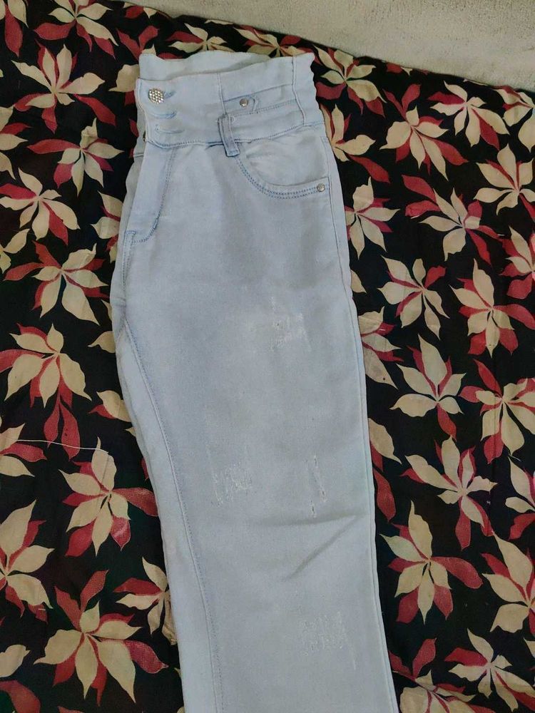Light Blue Denim Jeans