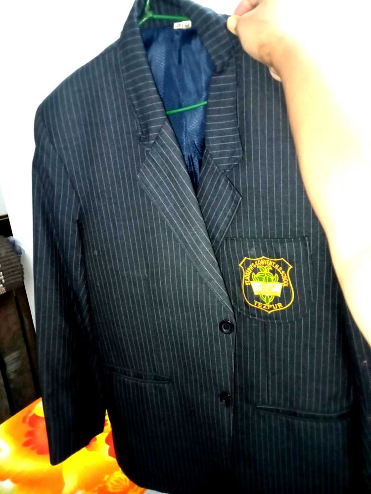 Striped blazer for women