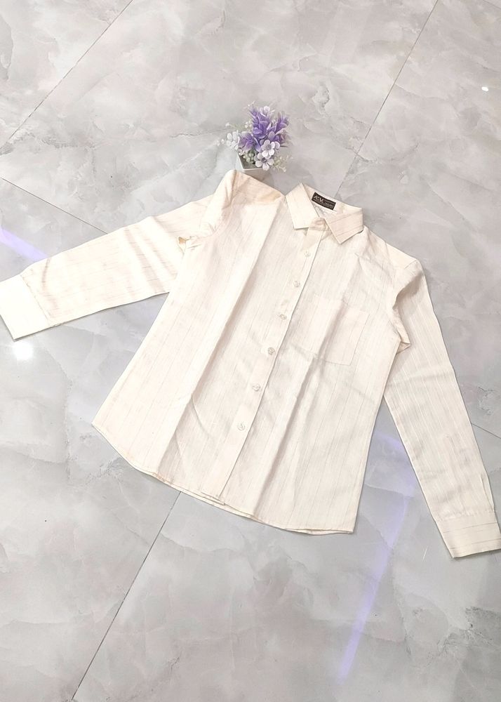 Pure Cotton Shirt With Premium Quality