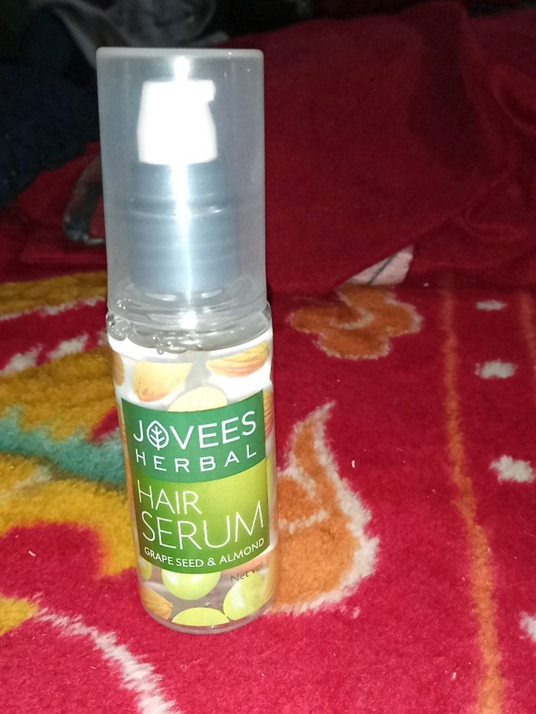 Jovees Herbal Hair Serum Grapes Seed Almond 60)G