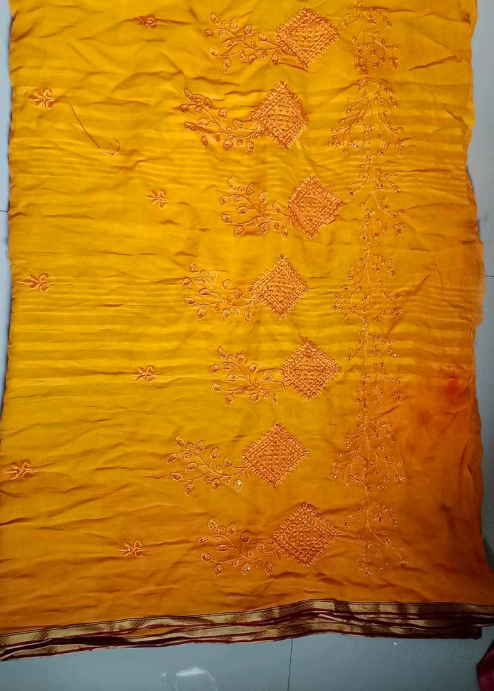 Cotton Saree  Blouse