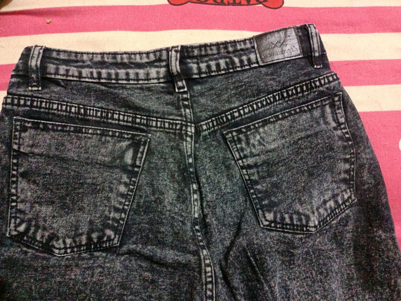 Women&#39;s Charcoal color Jeans