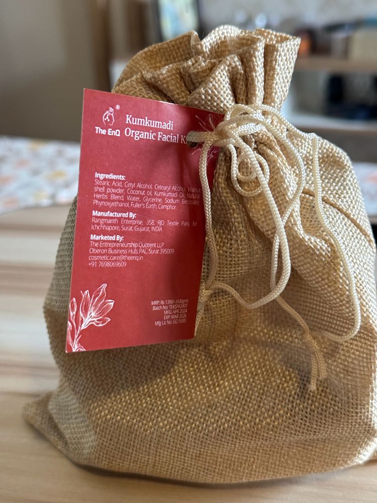 EnQ Kashmiri Saffron  Facial Kit (7-8 Times)