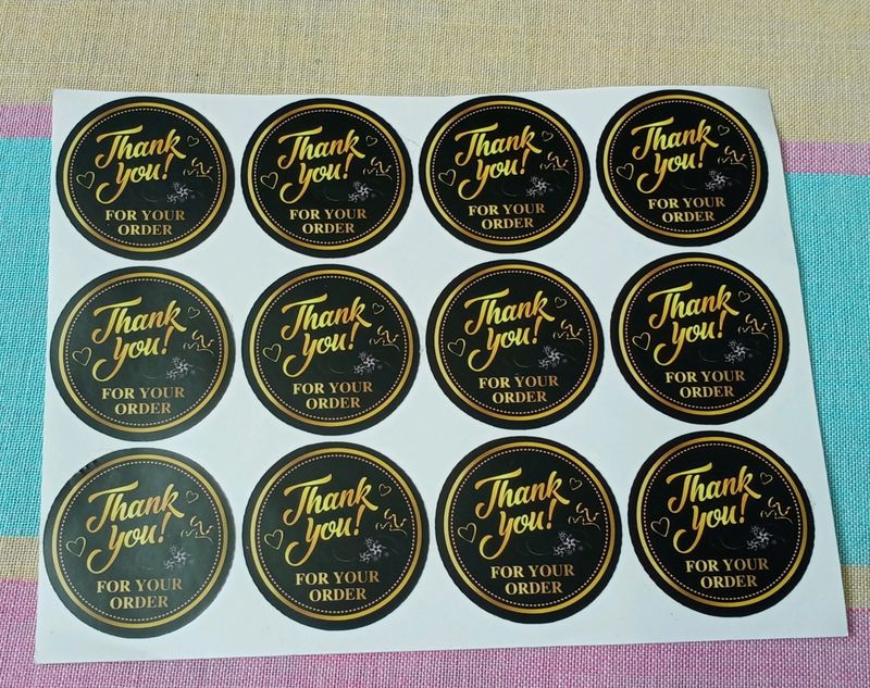 Thank You Sticker